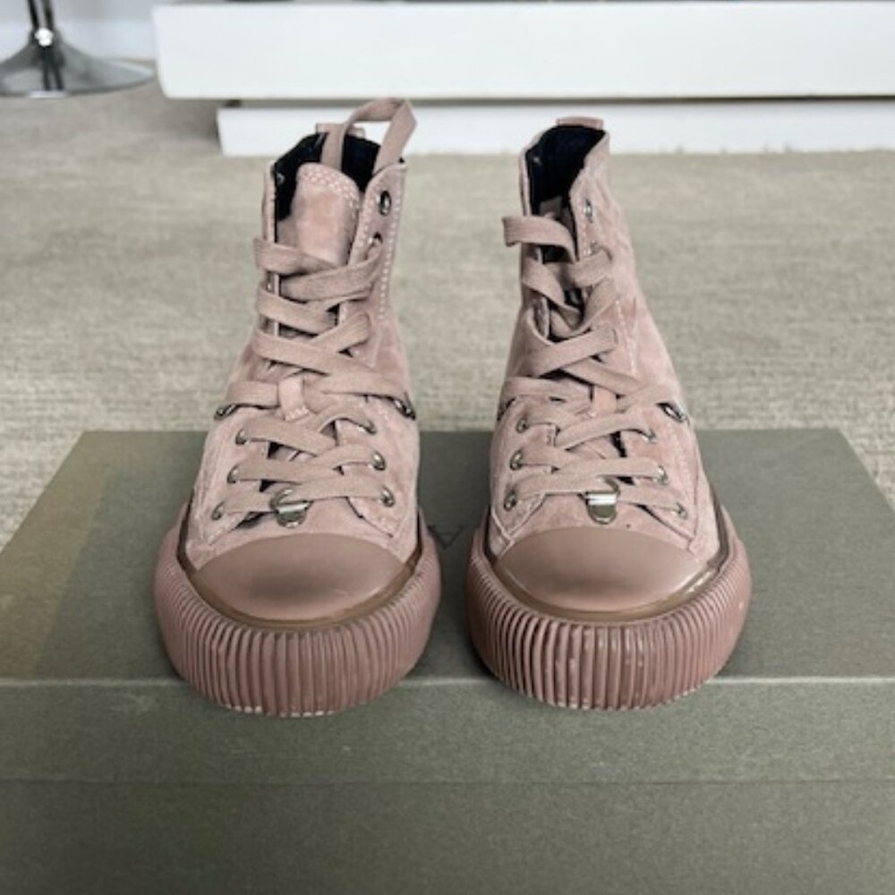 All Saints Women's Elena Bracket High Top Sneakers in Perfect Condition - Picture 3 of 7